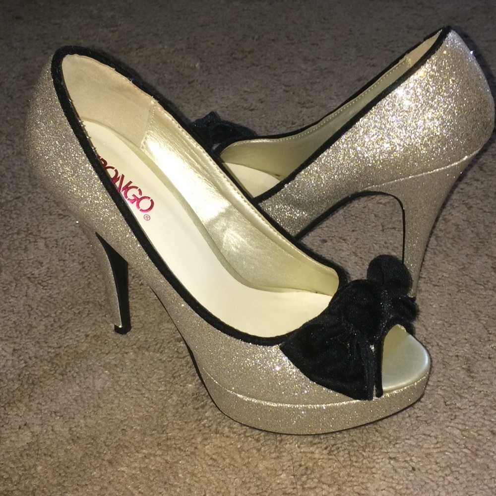 Gold heels